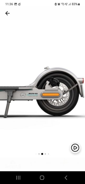 Trotineta electrica Xiaomi MI PRO 2 Mercedes AMG Petronas F1 Team Ed