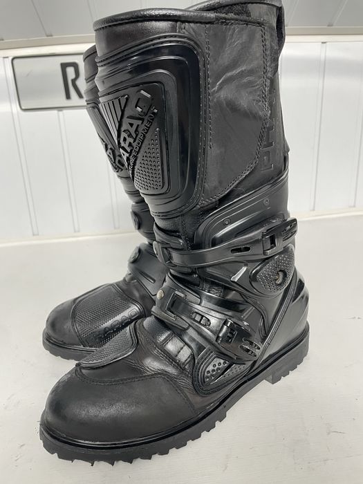 Cizme moto enduro Pharao Adventure marime 40 ghete protectii hard