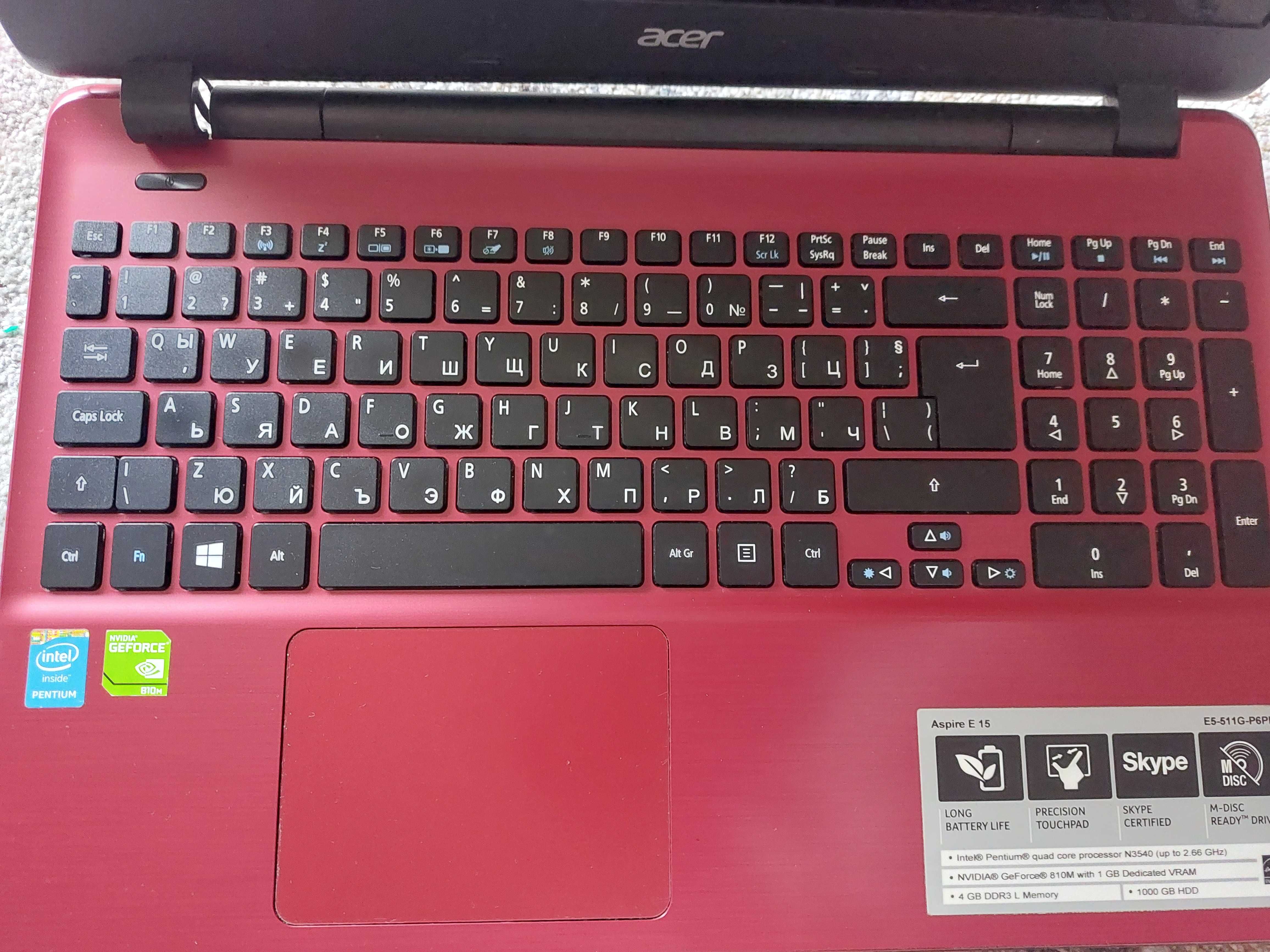 Лаптоп Acer - за ЧАСТИ