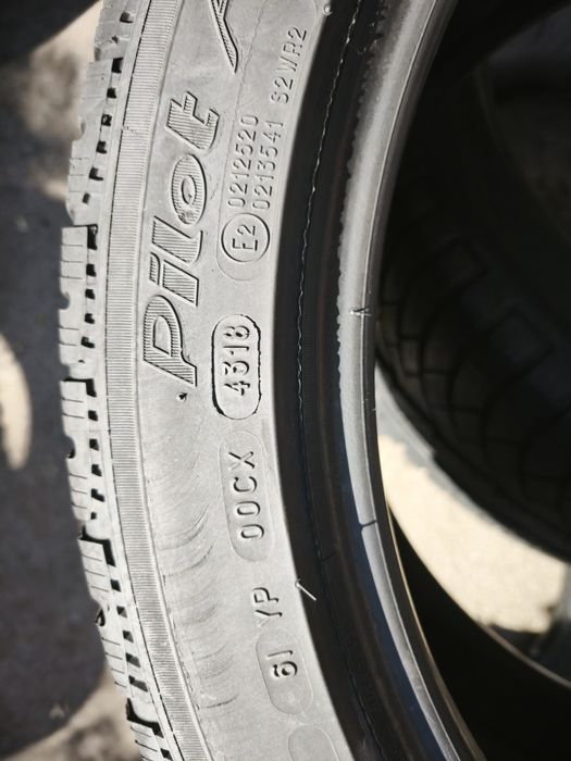 275/40/19" 245/45/19" 4бр Michelin pilot alpin 4,dot18г, 6мм