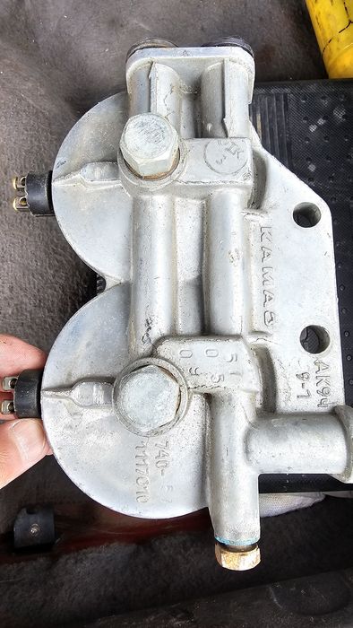 Корпус фильтра топливного на КамАз с подогревом