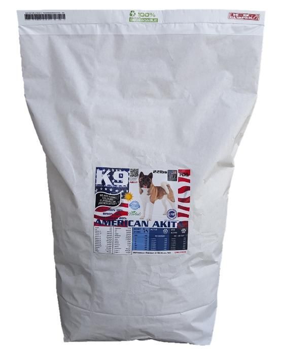 K9 PRO AKITA специализирана американска храна за Акита