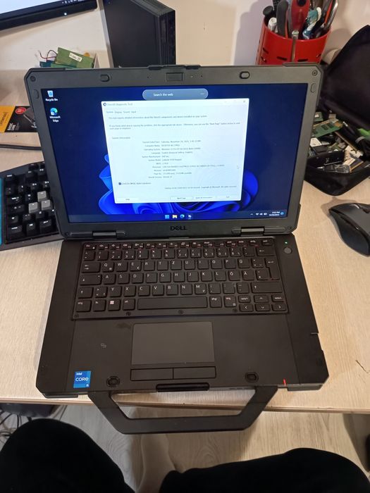 DELL RUGGED 5430 IntelCore i5-11gen/16GB/256SSD/14' touchscreen W11!