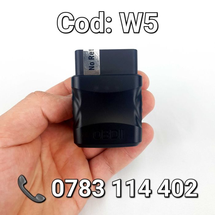 Tester Profesional-Diagnoza Auto Multimarca-Bluetooth-ELM327-OBD2 - W5