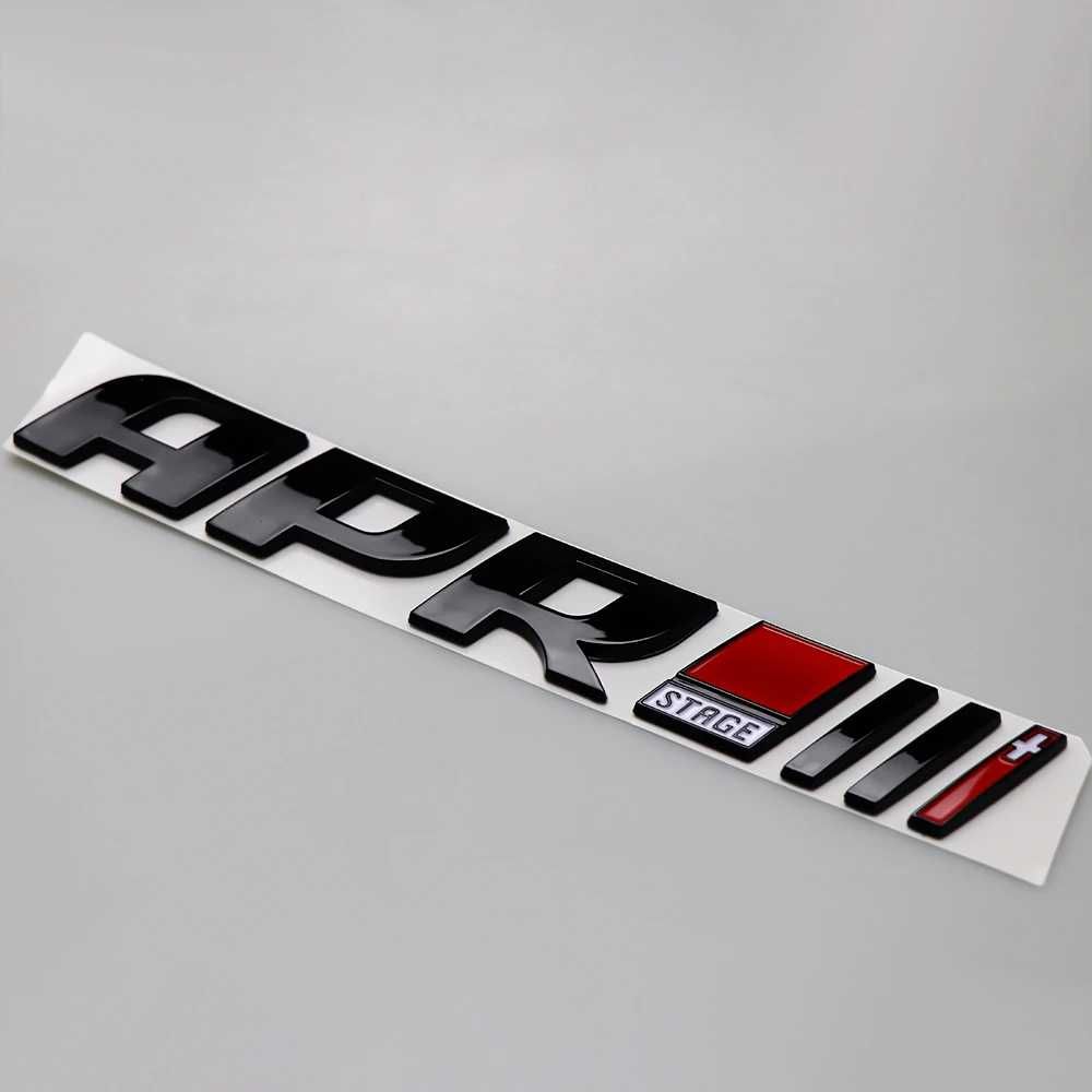 Емблемa APR Stage черен пияно лак Audi VW
