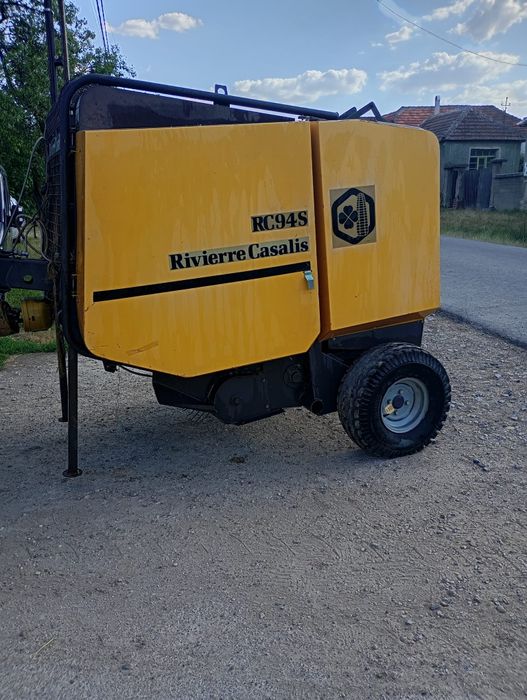 Presa baloti rotunzi mici Rivière Casalis rc 94 s