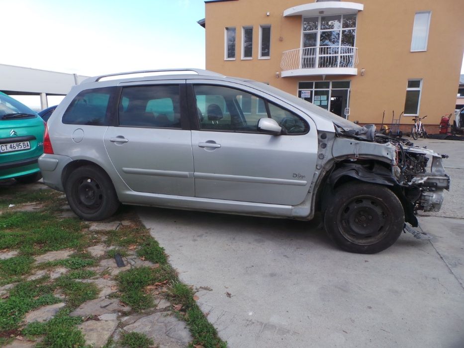 Пежо 307 2008г 1.6 ХДИ 109кс НА ЧАСТИ