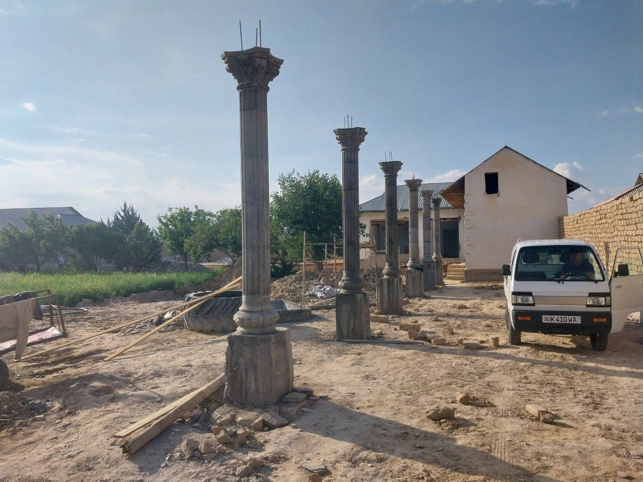 Рим устунлари куямиз