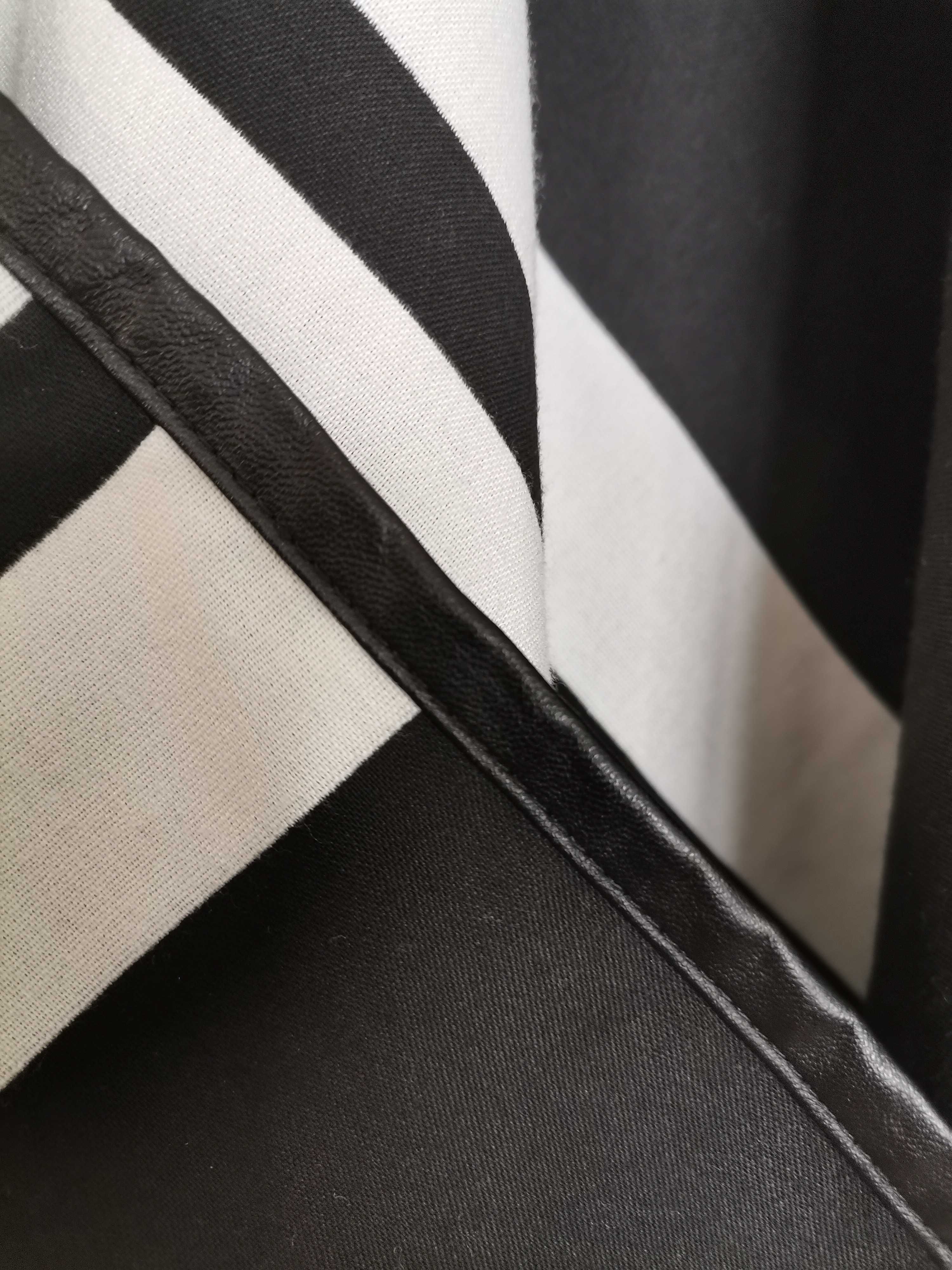 Е.легантно кимоно в бяло и черно