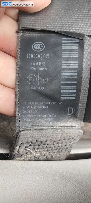 Scaun Stanga Fata Sofer cu Airbag Textil Fara Incalzire cu Defect Citroen C5 2008 - 2017 [C1331]