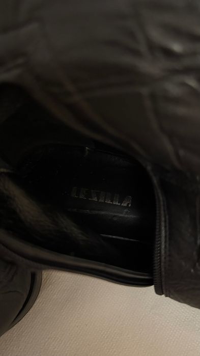 Италиански високи чизми Le Silla от естествена кожа