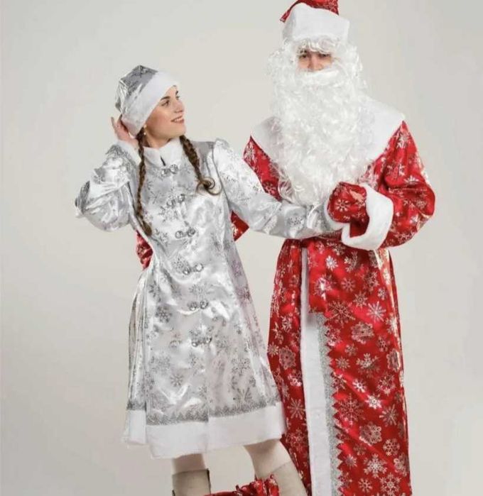 Дед Мороз/Снегурочка костюмы новые