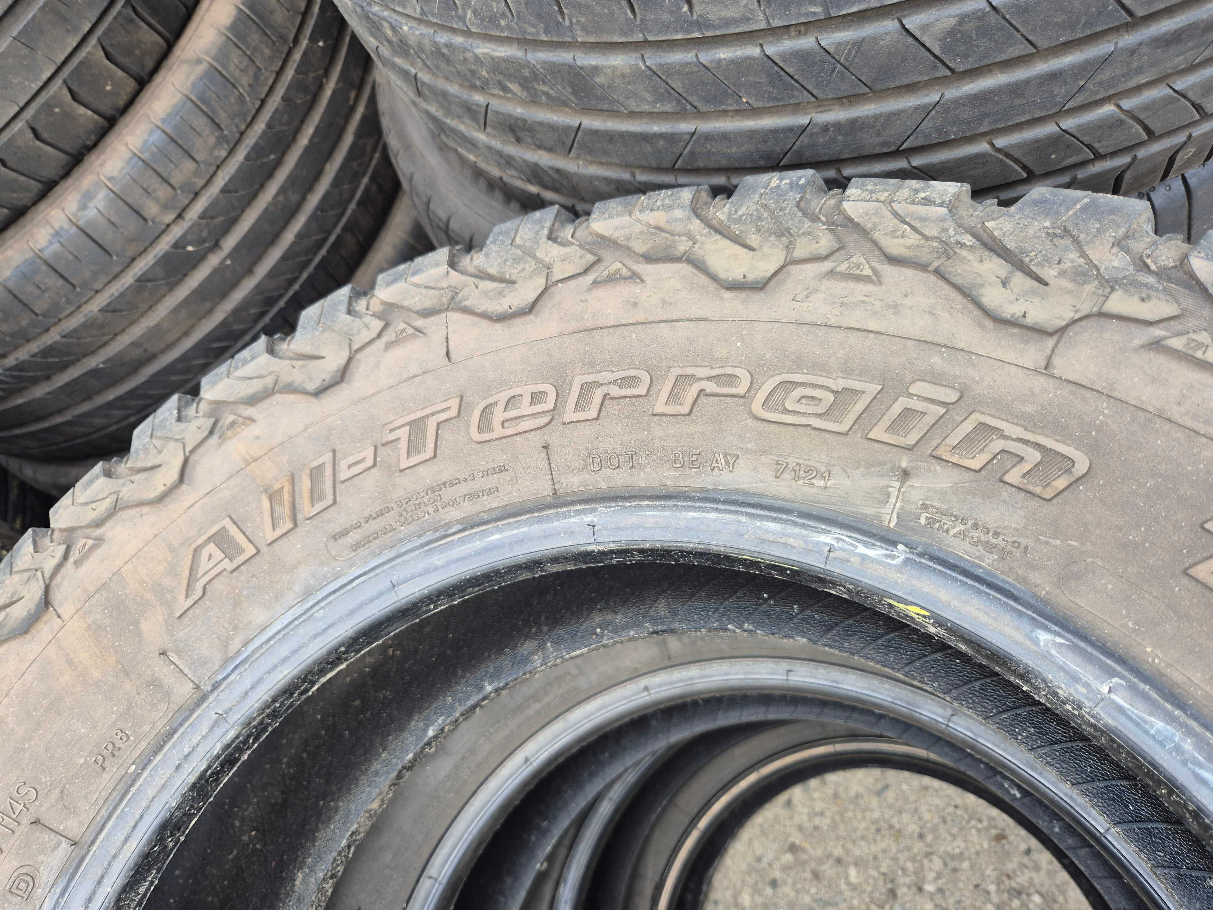 4 Anvelope M+S A/T H/T - 255/70/18 - Bfgoodrich USA - DOT 2022