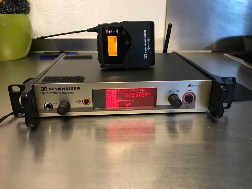 Wireless SennheiserEW300 G3 vioara,clarinet, saxofon, trompeta, chitar