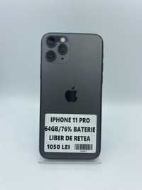iPhone 11 Pro 64GB 76% Baterie #30907
