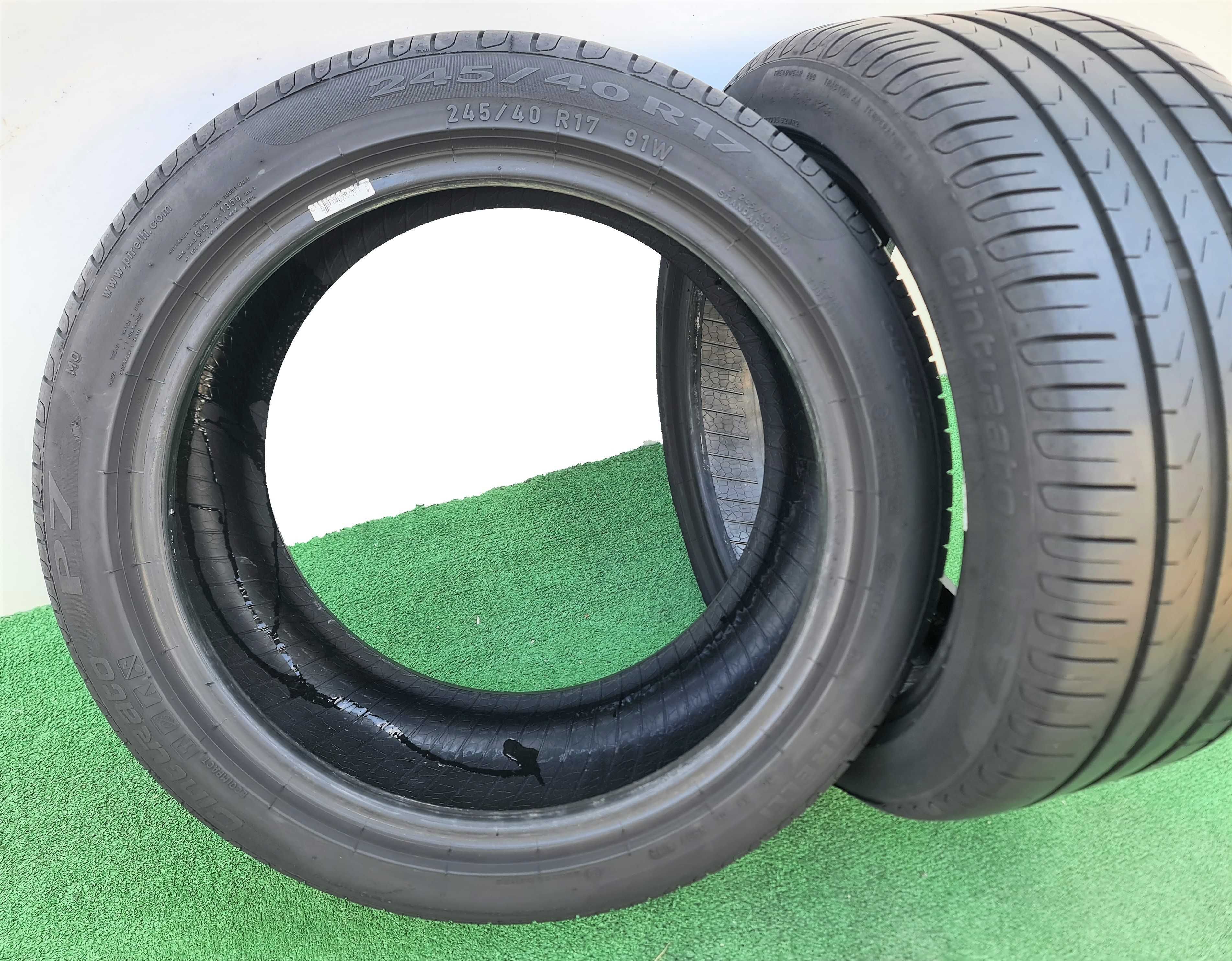 2бр. 245/40/17 PIRELLI P7 Cinturato