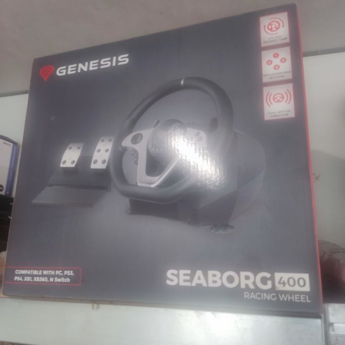 Продава волан с педали Genesis - Seaborg 400, черен NGK-1567