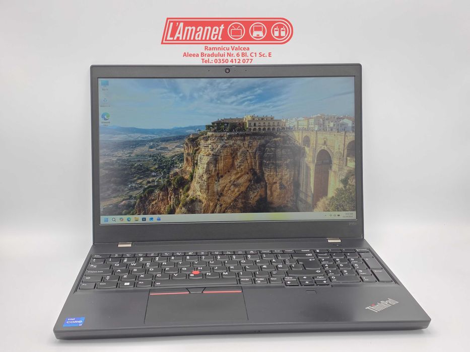 Laptop 15.6" FHD Lenovo ThinkPad P15v G3 i7-12700H 32GB 512 nVidiaT600