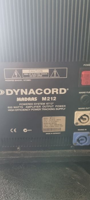 Sistem boxe Dynacord Madras 212 Madras M18
