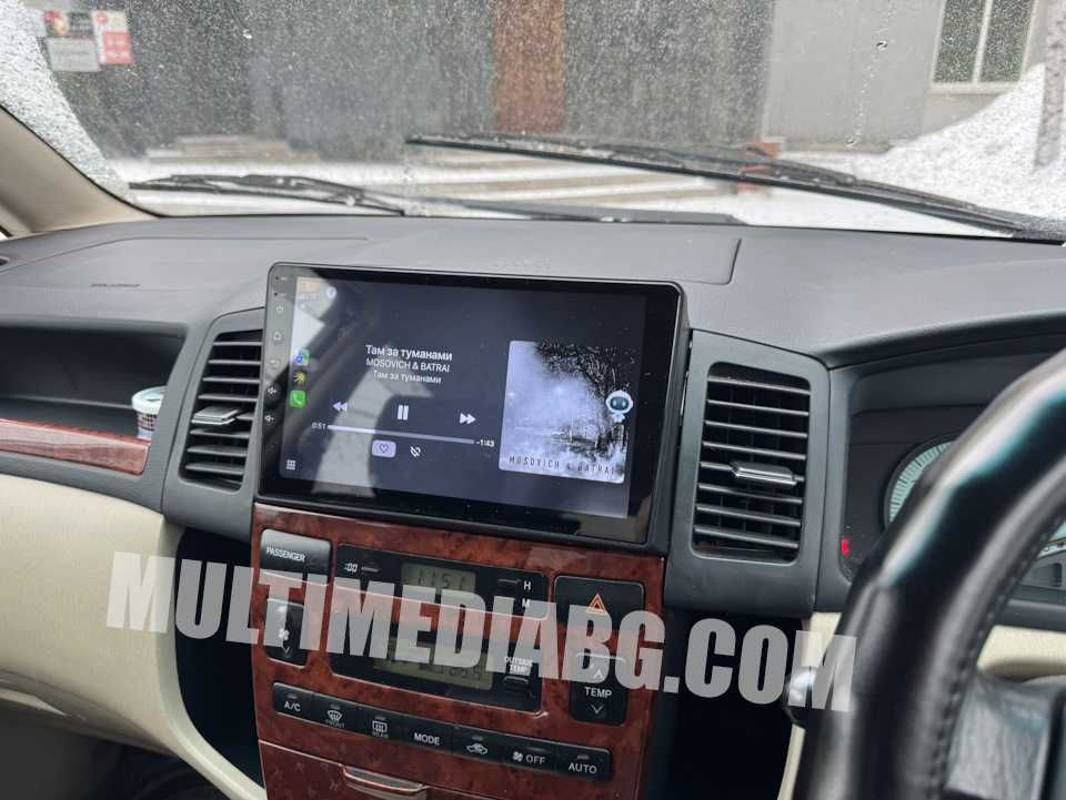 Toyota Corolla Verso 2001 - 2007 Мултимедия Навигация Android