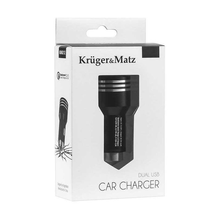Incarcator Auto Qualcomm Quick Charge 3.0 Incarcator Auto Fast Charge