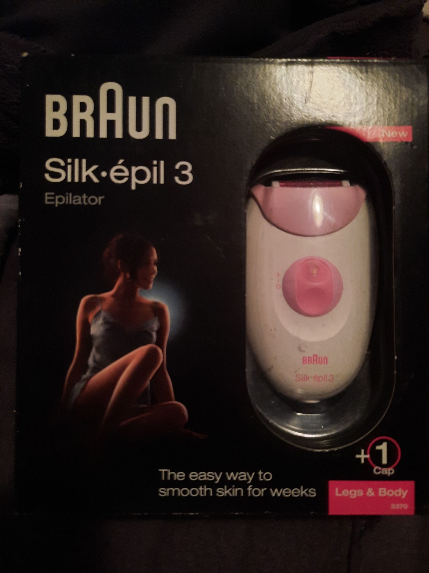 Aparat de epilat Philips Braun Silk Epil 3 utilizat