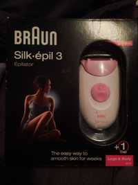 Aparat de epilat Philips Braun Silk Epil 3 utilizat