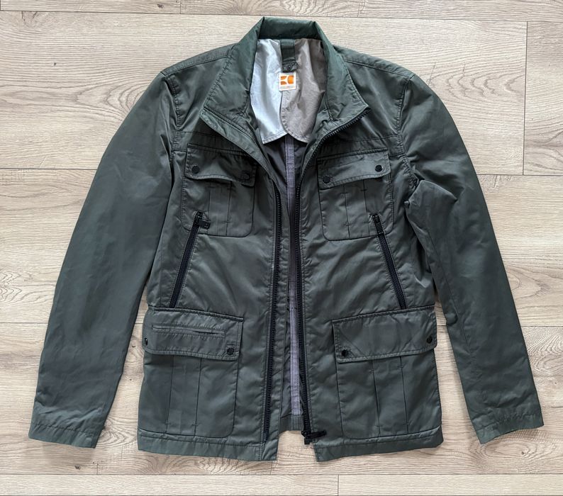 Geaca HUGO BOSS Orange Cu Guler Barbati | Marime M 48