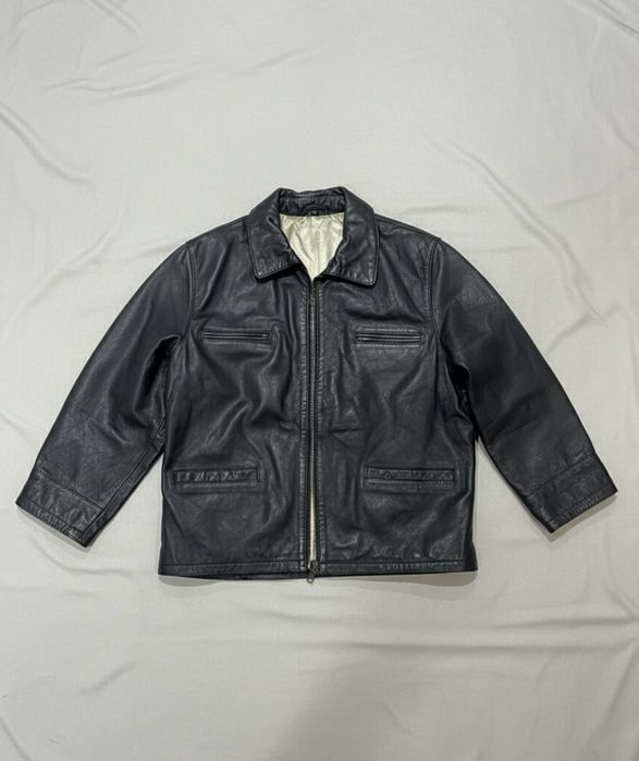 Винтидж Кожено Яке "Front Line"