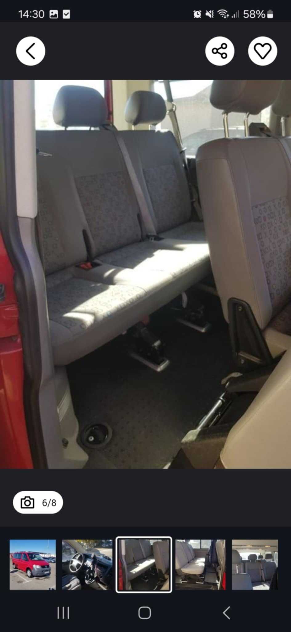 Vand Volkswager transporter
