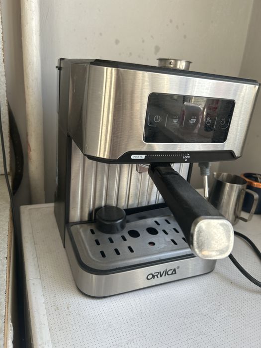 Кофемашина рожковая, со стимером