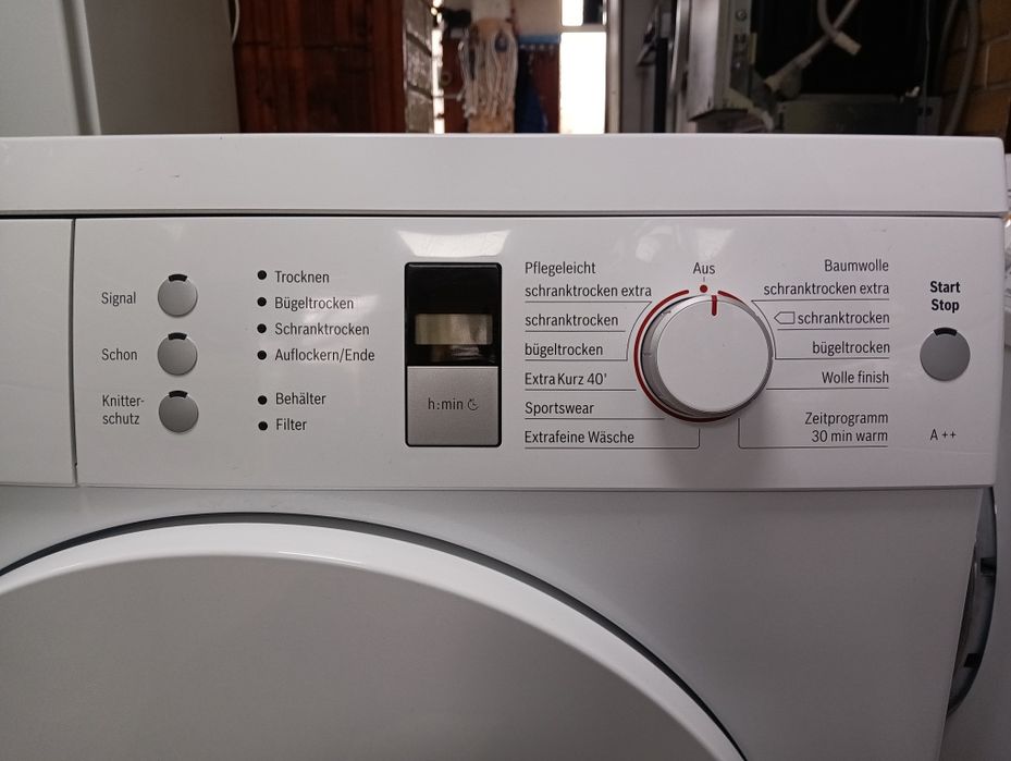 Сушилня с термопомпа Бош Bosch Serie 6 A++ 8кг  с две години гаранция!