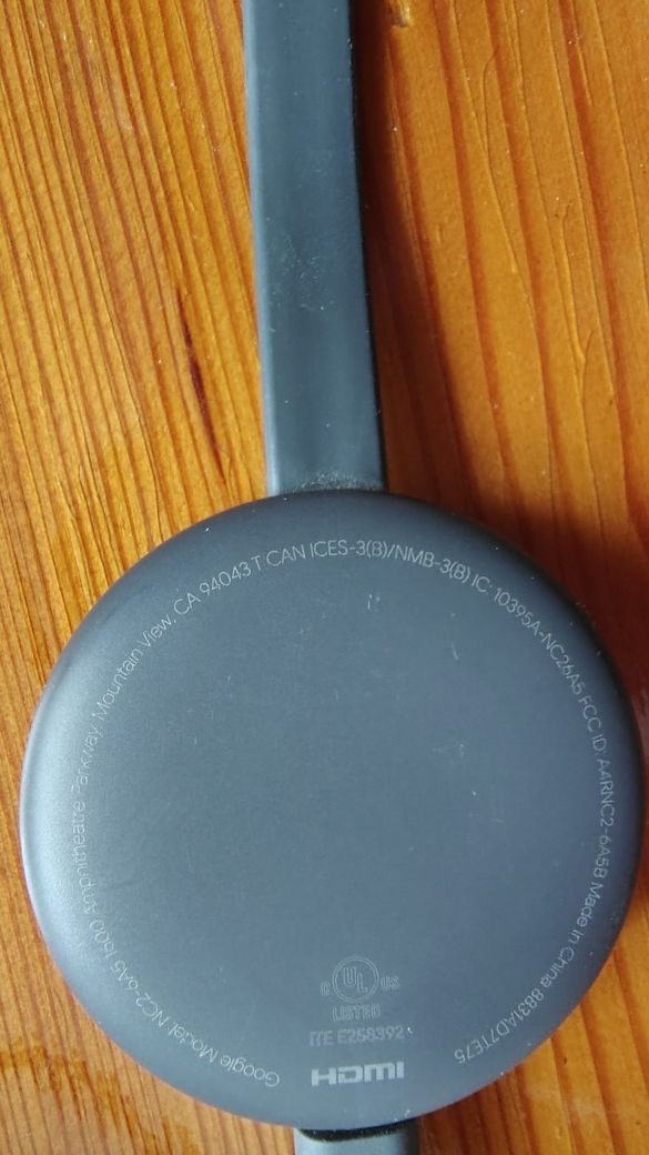 Chromecast 3 Google