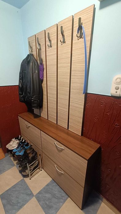 Set cuier și pantofar hol