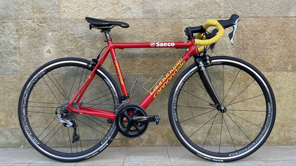 Cadru cursiera Cannondale CAAD 4, 2001, Team Saeco