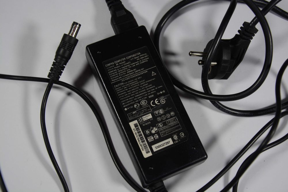 Alimentatoare, adaptor, laptop