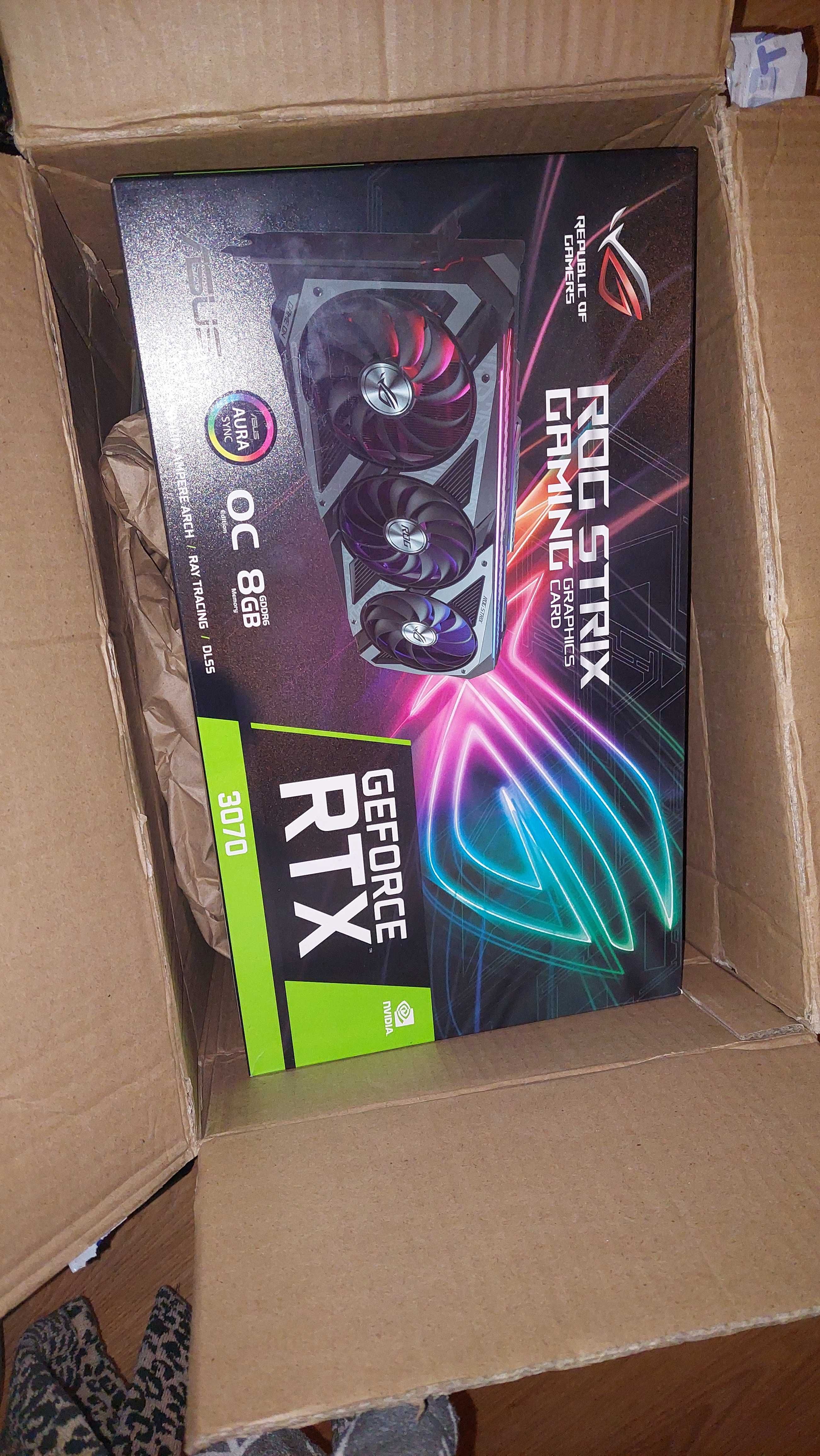 asus rog strix 3070 oc 8gb видео карта
