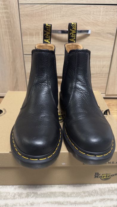 Оригинални Dr. Martens 2976 челси боти от естествена кожа