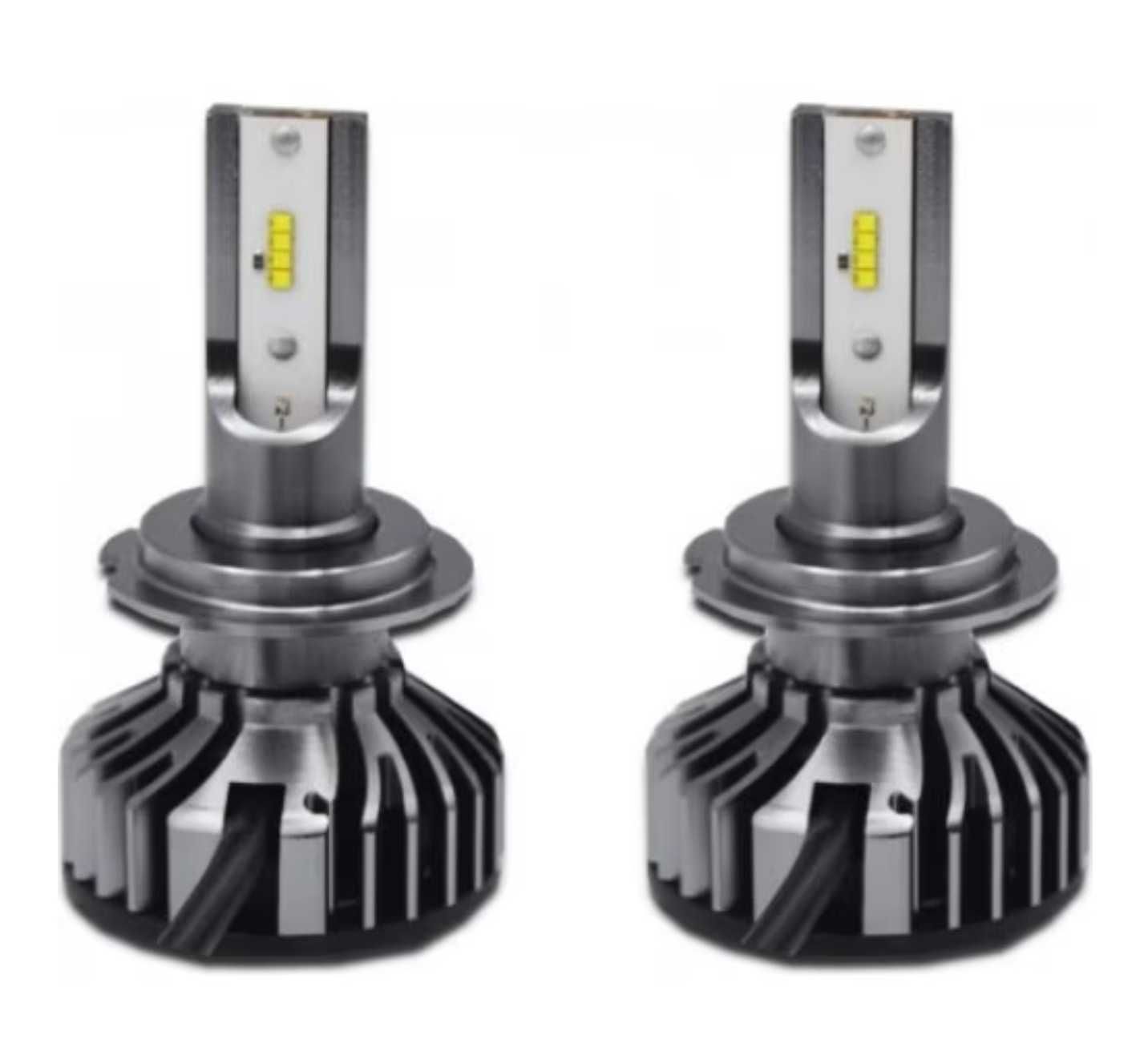 Set becuri auto LED H7 H4 H11 H1 6000k cu/fara canbus