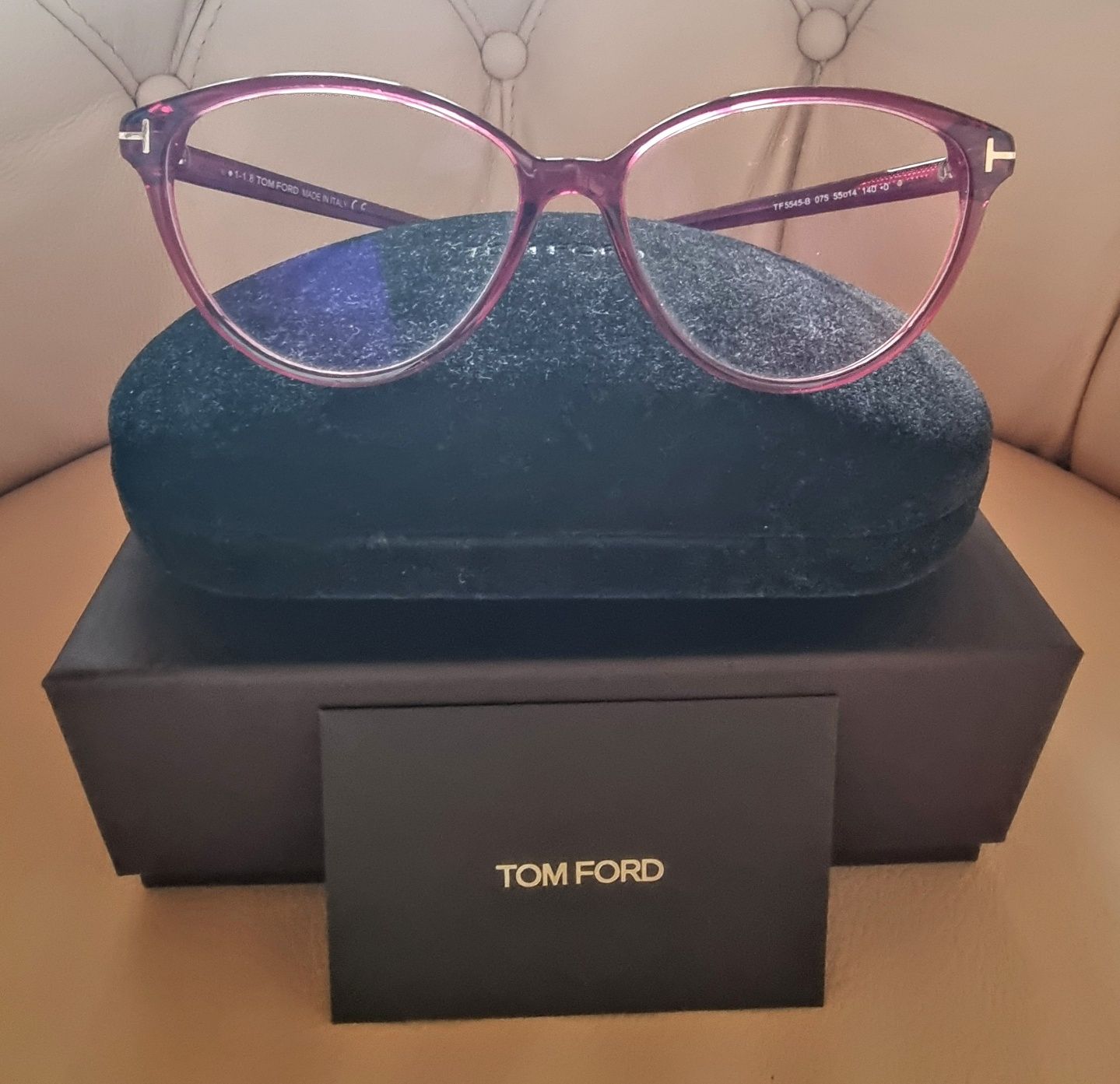 TOM FORD оригинални рамки с 2 вида лещи + BURBERRY слънчеви очила
