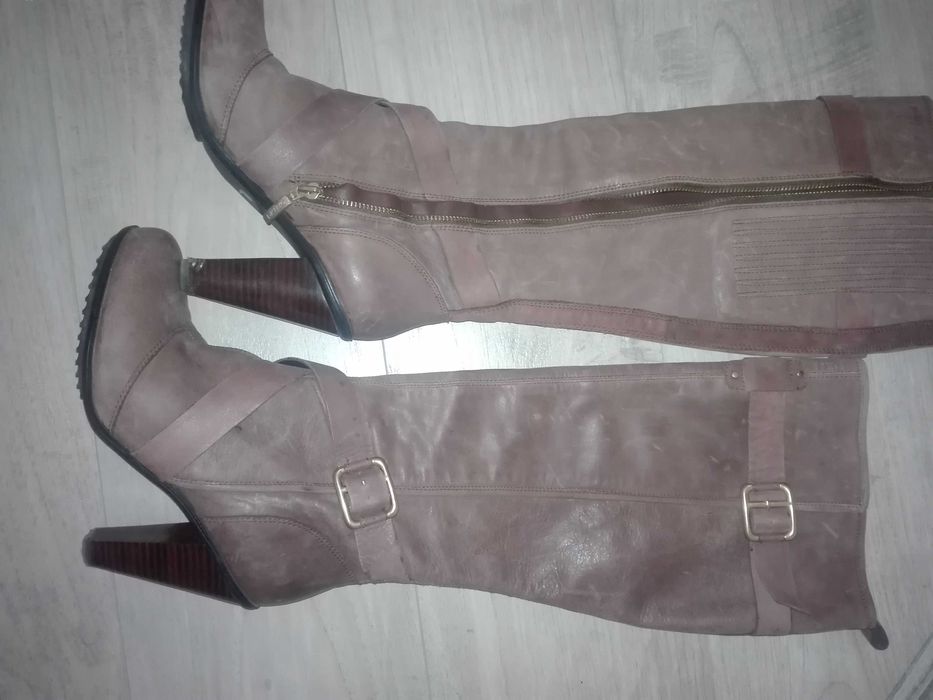 DKNYC ботуши ,естествена кожа