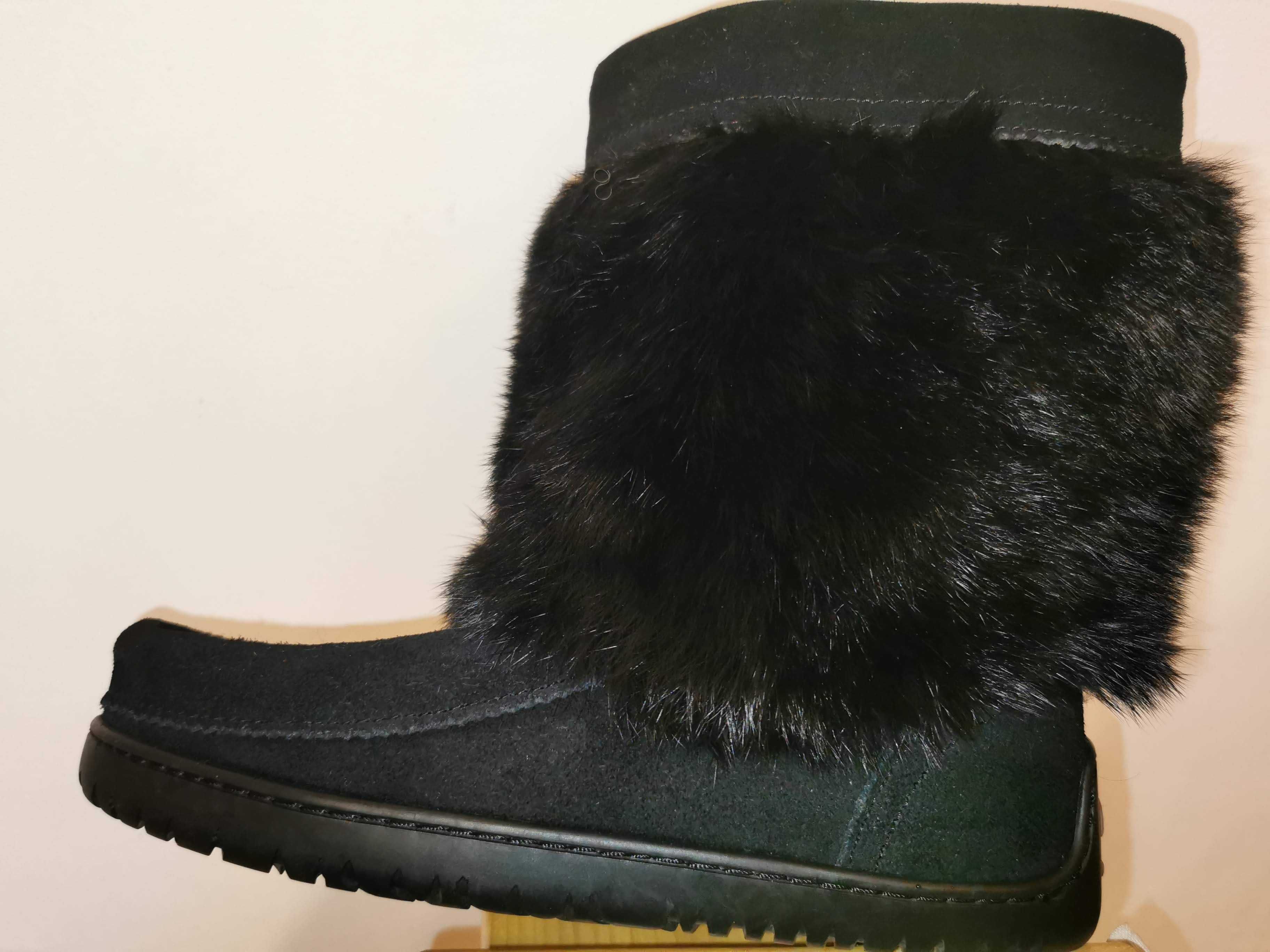 Manitoba WATERPROOF HALF MUKLUK cizme zapada dame