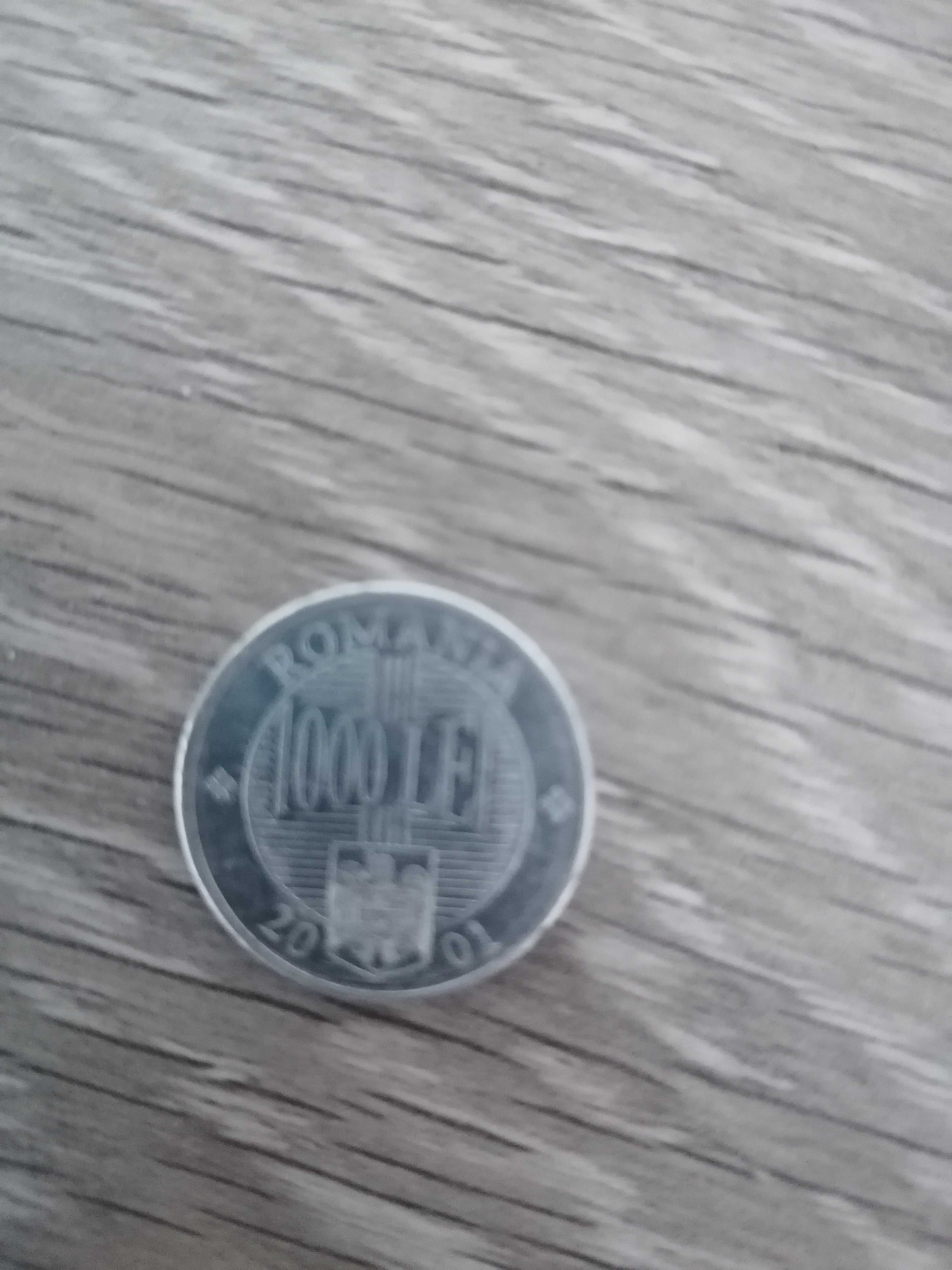 Moneda 1000 lei, anul 2001