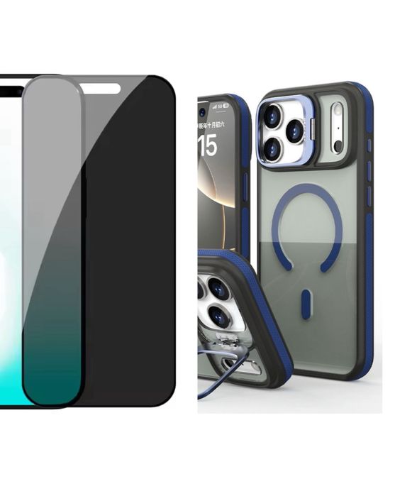 Husa Magsafe ShockProof + Folie Sticla - Iphone 17 PRO MAX AIR