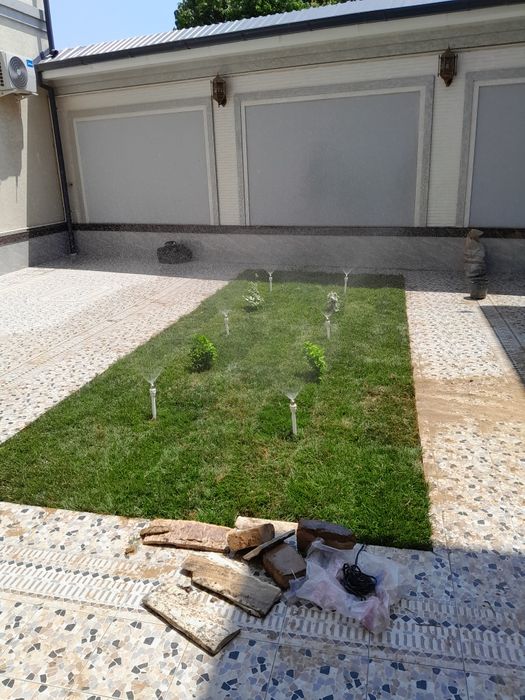 Gazon landshaft palif