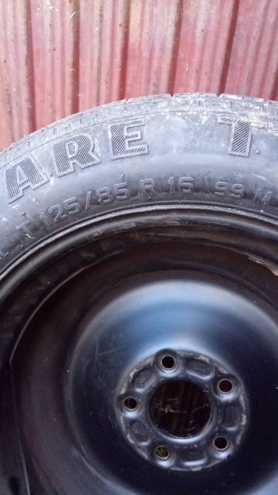 Резервна гума ( патерица) за ягуар х-тайп 16 цола