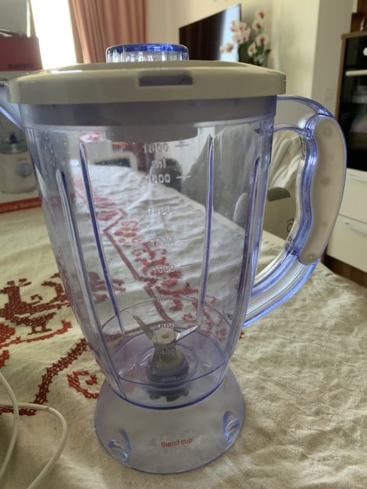 Blender cu râșniță de cafea 2 in 1
