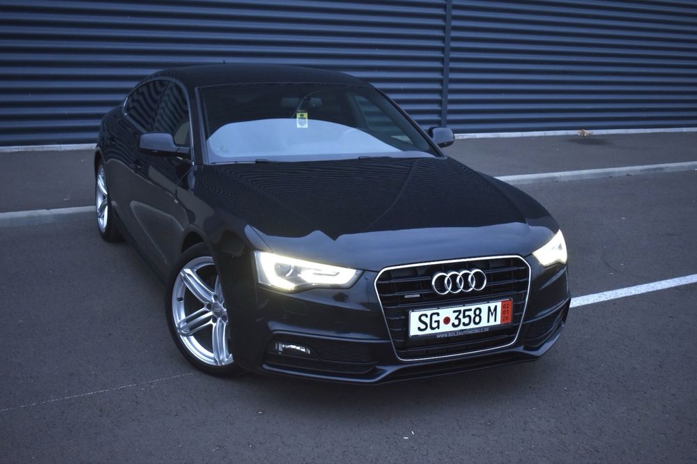 AUDI A5 • 3xS-LINE • QUATTRO 4x4 • AUTOMAT •2.0 tdi 177cp • DIESEL