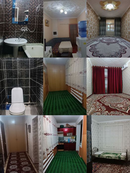 3хонали квартира сотилади