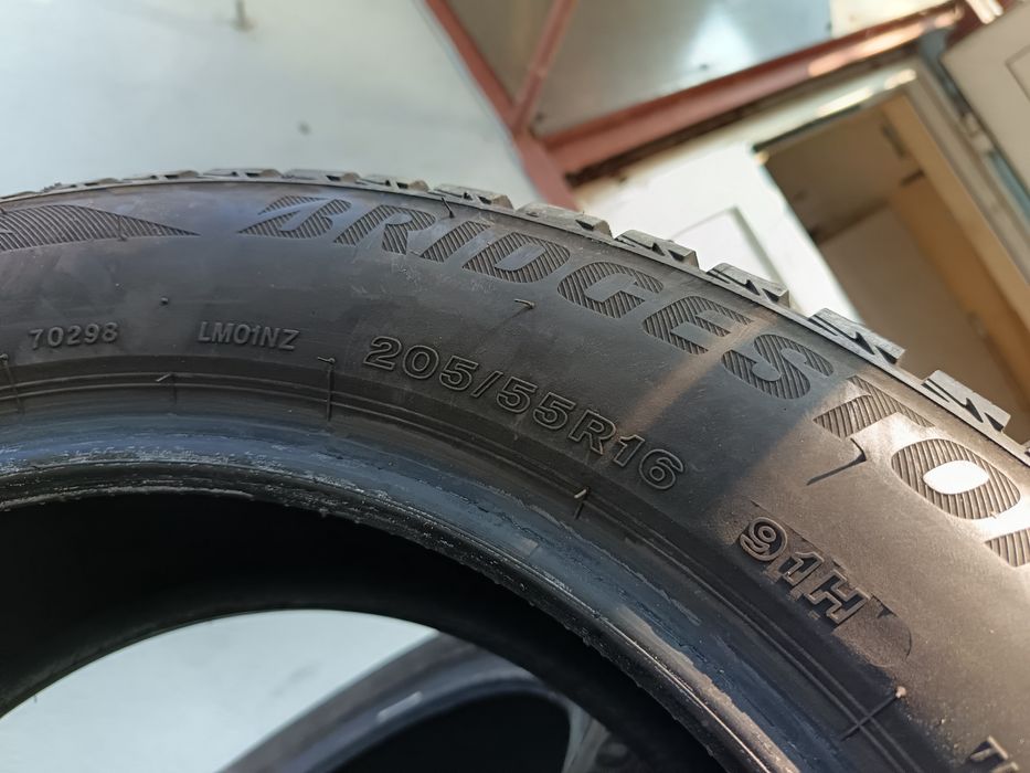 Anvelope MS iarna 205 55 16 bridgestone 2018 6.8mm